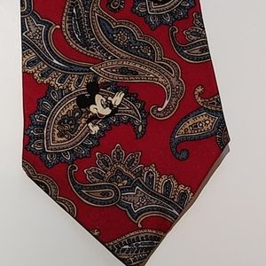 Disney Mickey Mouse Paisley tie by Balancine